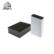 80x37 grau schwarzes, robustes Aluminiumgehäuse für den Außenbereich für Caja Aluminio